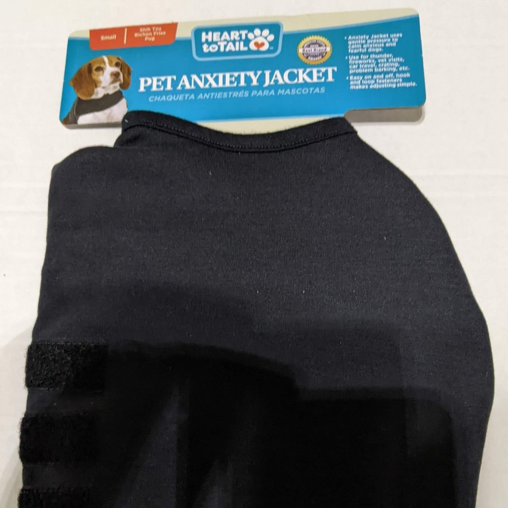 Heart to Tail Anxiety Dog Jacket-S